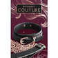 Bondage Couture PU Leather Collar and Leash - Black
