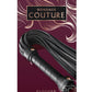Bondage Couture PU Leather Flogger - Black