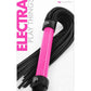 Electra Play Things PU Leather Flogger - Pink