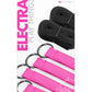 Electra Play Things PU Leather Bed Restraint Straps - Pink