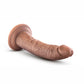 Au Naturel Troy Dildo 6in - Chocolate