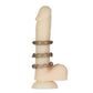 PowerBullet Got Big D Super Stretch Cock Rings (3 pack) - Black