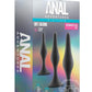 Anal Adventures Platinum Silicone Beginner Plug Kit - Black