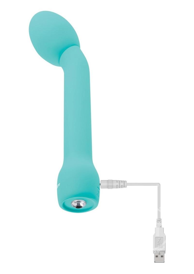 Adam & Eve Rechargeable Silicone G-Gasm Delight - Teal