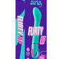 Aria Flirty AF Silicone Vibrator - Teal