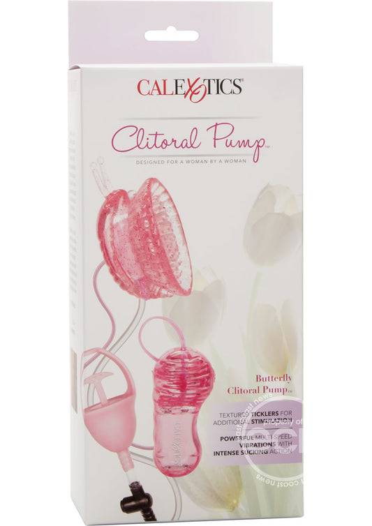 Intimate Pump Butterfly Clitoral Pump - Pink