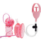 Intimate Pump Butterfly Clitoral Pump - Pink