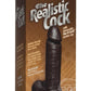 The Realistic Cock Dildo 6in - Chocolate
