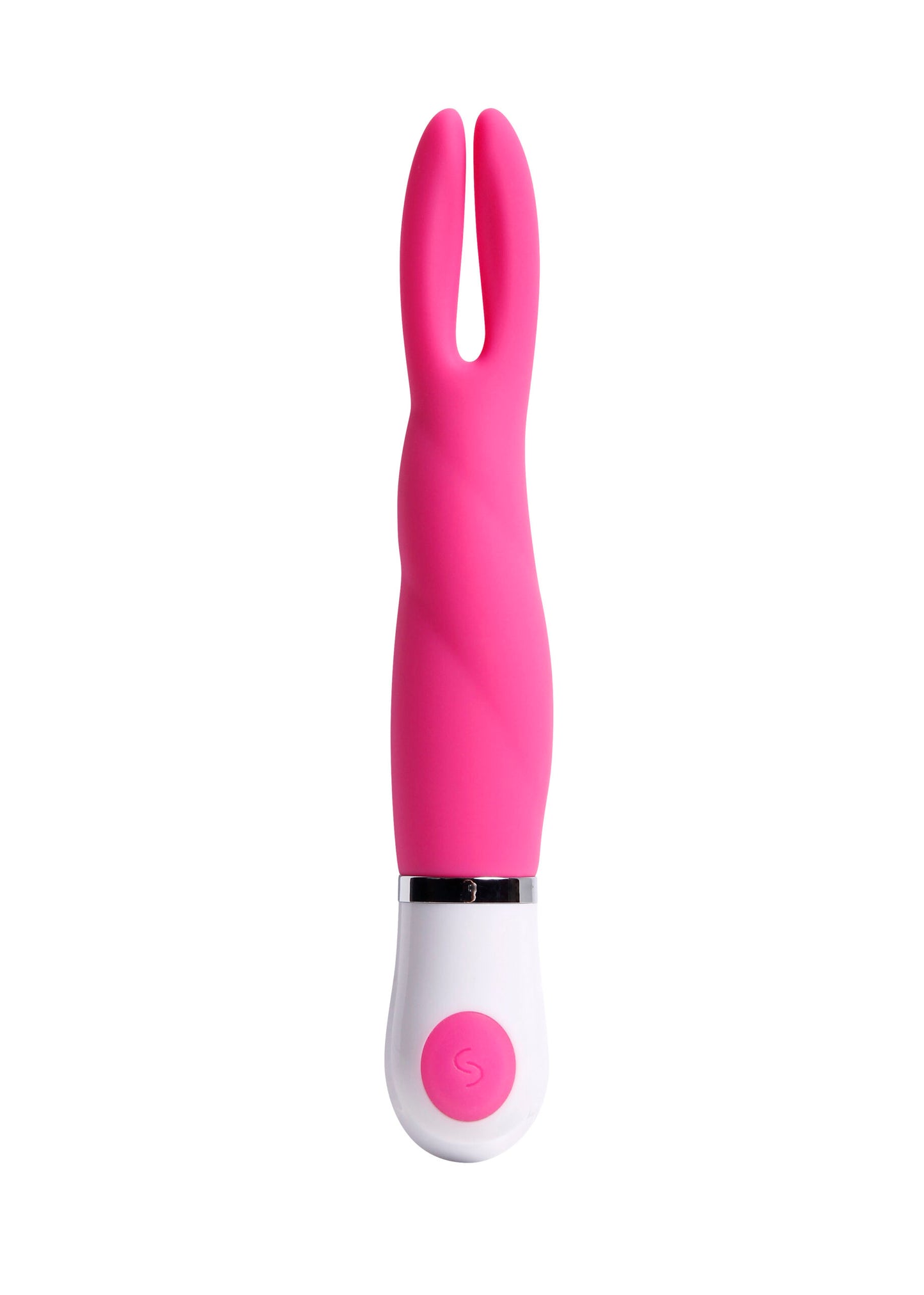 Adam & Eve Eve's Lucky Bunny Silicone Rabbit Vibrator - Pink